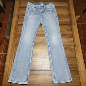 Silver Jeans Lola 17" Straight Denim - Size Canada 27 (US 4)